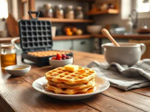 Przepis na gofry jak dawniej – smak dzieciństwa w Twojej kuchni