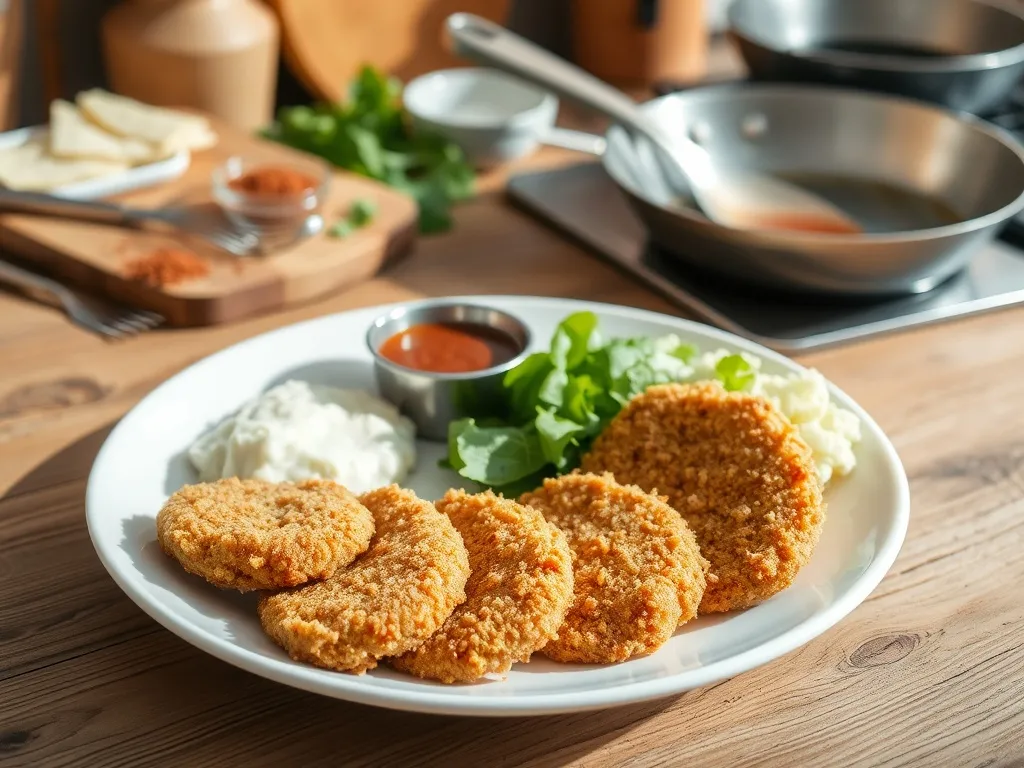 Kotlety schabowe panierka jak z KFC – przepis na idealne danie