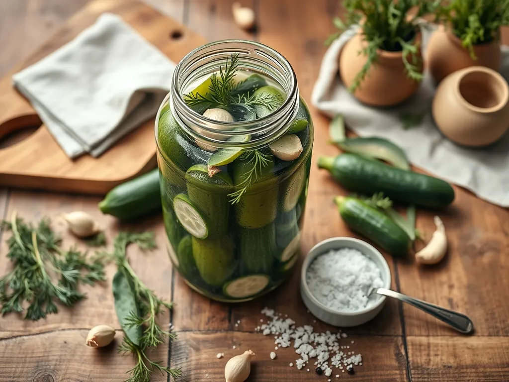 Przepis na ogórki małosolne: ile soli dodać?
